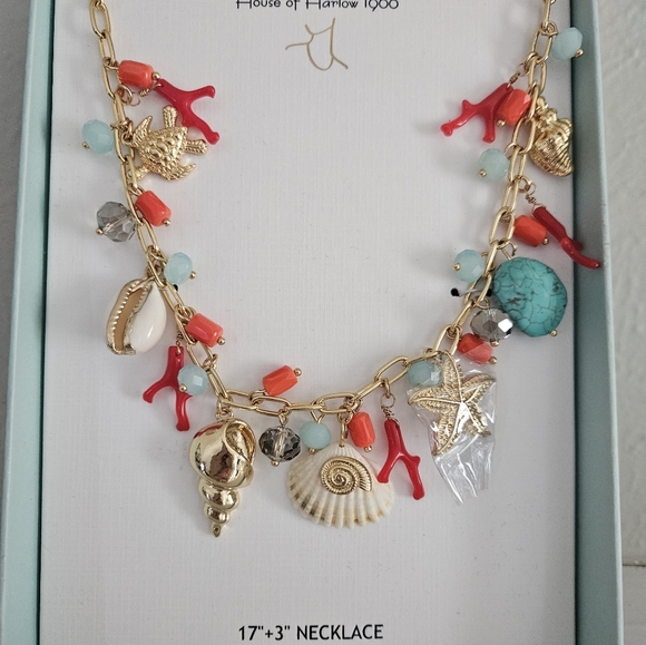 NWT Piper K Shell Necklace - Picture 3 of 3